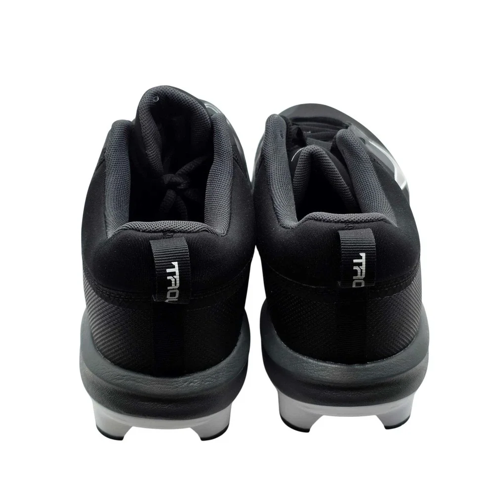Nike Force Trout 9 Pro MCS Molded Baseball Cleats Mens Size 9 Black Silver NEW
